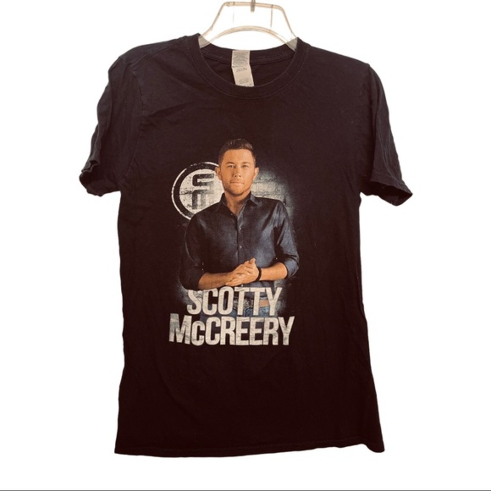 SCOTTY MCCREERY Tour T-Shirt Band Tee Black Small